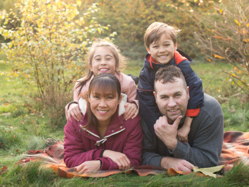 Autumnal family photo session