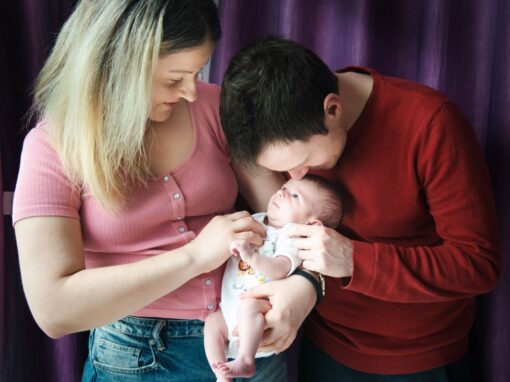 Welcoming Baby Girl | A Relaxed Newborn Session in East London